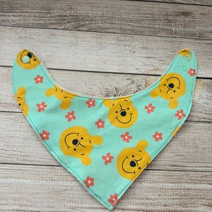 3-6 Month-Winnie the Pooh Bandana drool bib