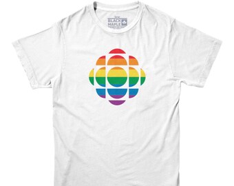 CBC Pride Logo Men's Tshirt | CBC Gay Pride Women's Tee I CBC Rainbow Pride Logo Unisex T Shirt
