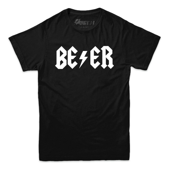 Beer AC DC T-shirt | Beer Lovers T Shirts | Craft Beer Tees