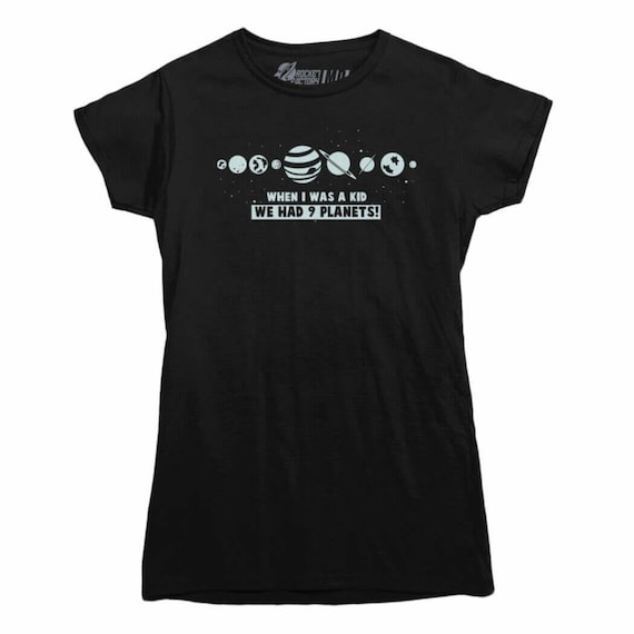 Funny Space Galaxy T-Shirt Nine Planets Science Joke Funny Space Galaxy T-Shirt Nine Planets Science Joke
