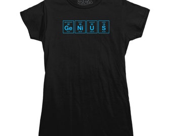 Genius Periodic Table Of Elements Tshirt Nerdy Periodically Genius Periodic Table Of Elements Tshirt Nerdy Periodically