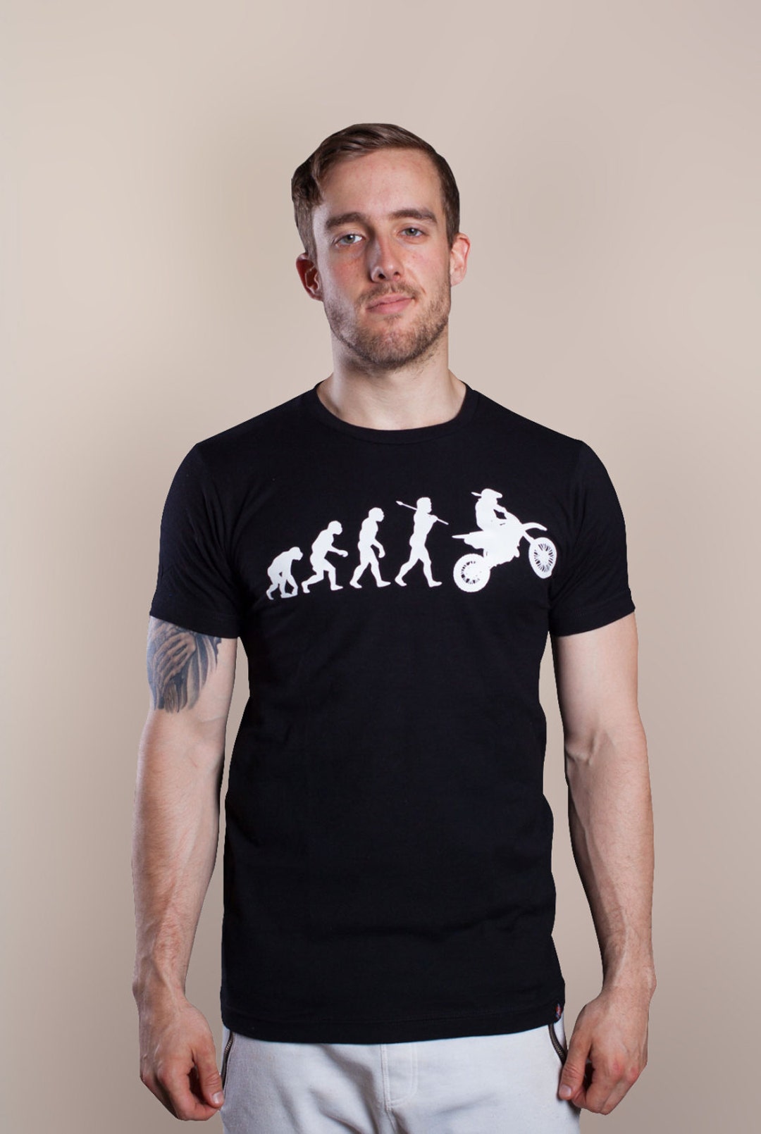 T-shirt moto Homme Evolution