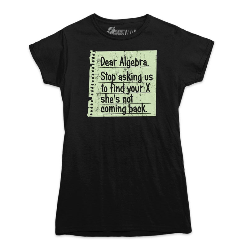 Dear Algebra Funny Math T-shirt Science Math T Shirt Mens - Etsy