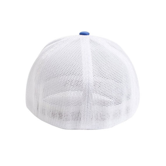 CBC Blue Gem Logo Blue With White Five Panel Trucker Cap