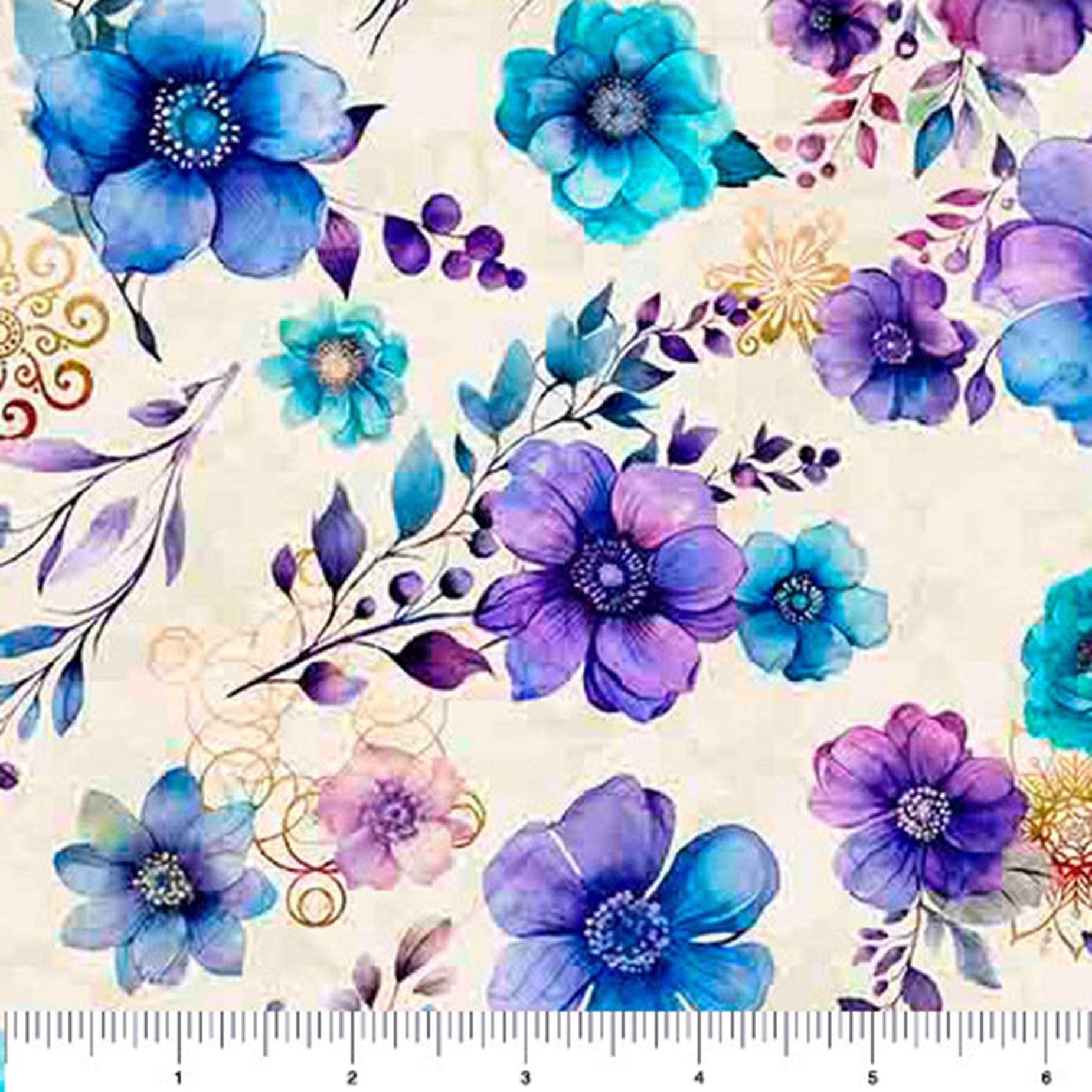 FANTASIA by Dan Morris for QT Fabrics - Bty - Item #30964-E - Etsy