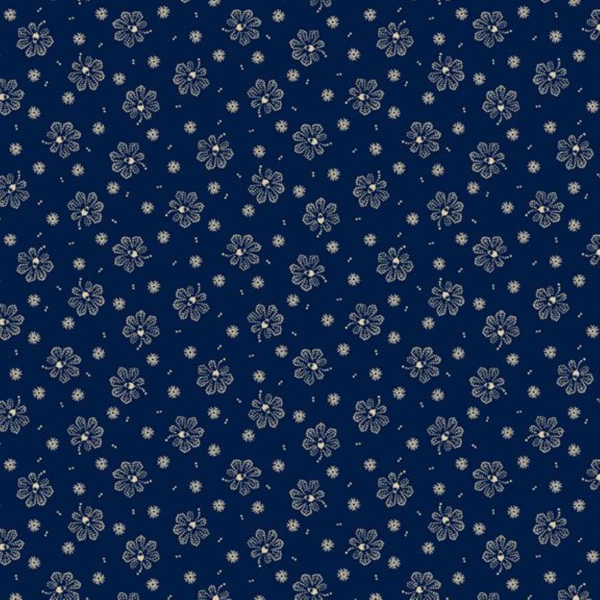 ANNA B's INDIGOS From Marcus Fabrics - Bty - #R101886D-NAVY - Etsy