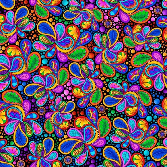 CARNIVALE Designed by Debi Payne for Quilting Treasures - Bty