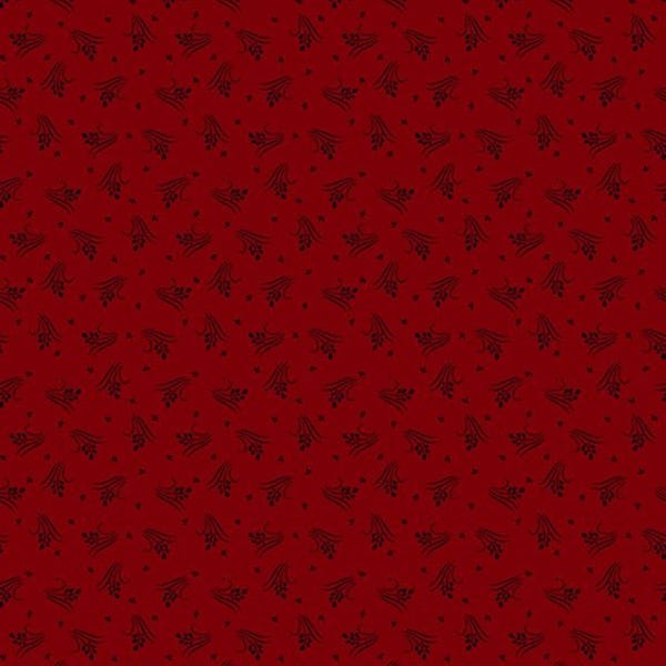 DEAR SCARLET by Pam Buda for Marcus Fabrics - bty - R171640D-RED