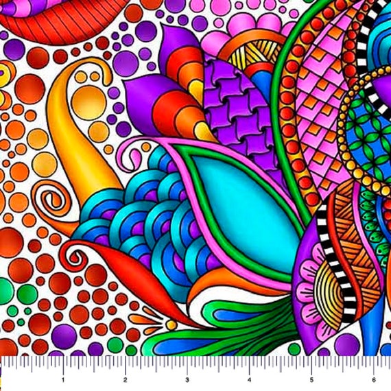  CARNIVALE Designed by Debi Payne for Quilting Treasures - Bty