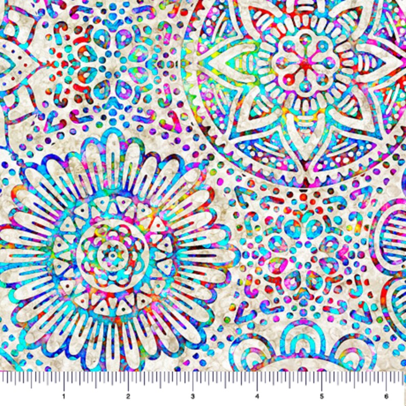 ZANZIBAR designed by Dan Morris for QT Fabrics bty item #27403-E