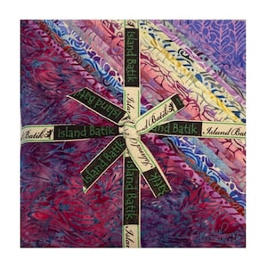 SORBET Batik 10" Stack Pack from Island Batiks - (42) 10" factory-cut batik squares