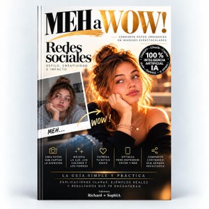 Hey WOW! – Social benefits | AI Photography Guide | Better all your photos | PDF in Spanish, 6 pages