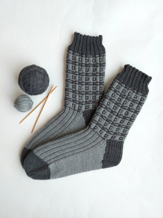 men's sock sizes knitting