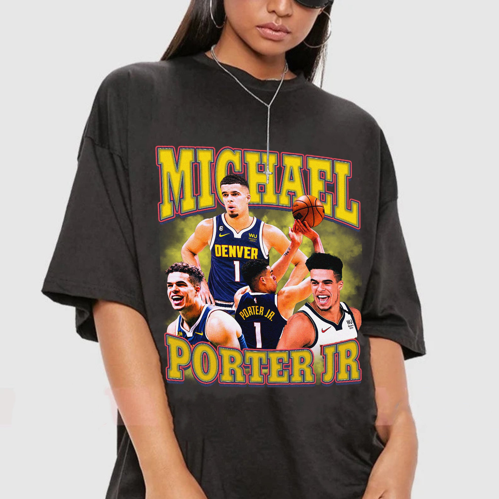 Nikola Jokic Jamal Murray Michael Porter Jr. Denver Nuggets retro shirt,  hoodie, sweater, long sleeve and tank top