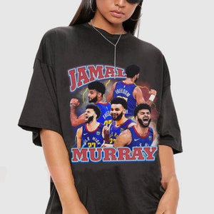 LSVDesignsCo Jamal Murray Shirt Vintage Unisex T-Shirt, 90s Bootleg Style, Denver Retro T-Shirt, Oversized Graphic Tee, Birthday Gifts for Him and Her