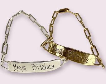 Best Bitches bestie bracelets