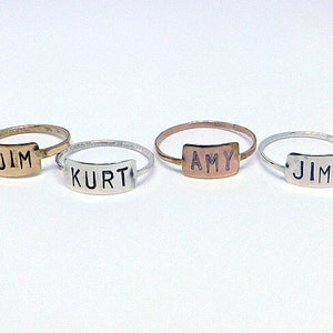 NEW nameplate rings bundle options 1/8 image 1