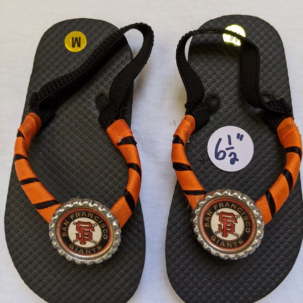 San Francisco Giants flip flops