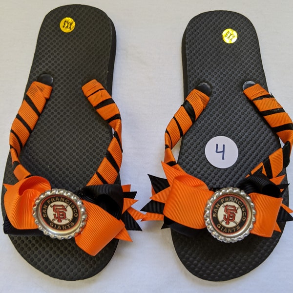 San Francisco Giants flip flops