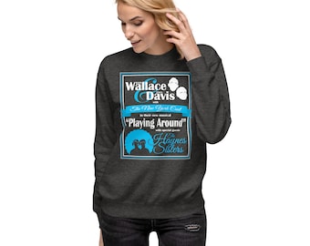 Wallace & Davis Playing Around White Christmas Unisex Premium Sweatshirt