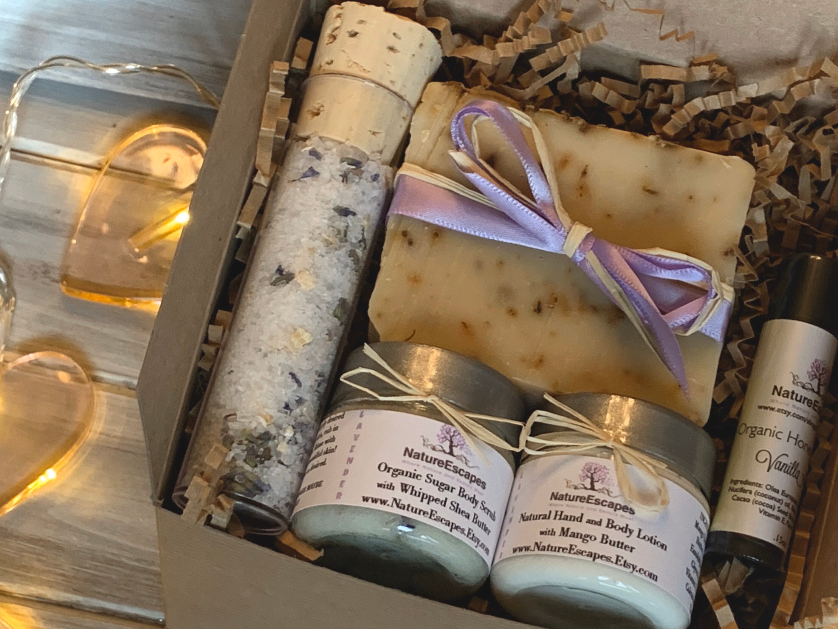 Birthday Gift, Lavender Spa Gift Set, Mother’s Day Gift, Best Friend …