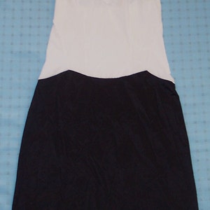 Van Raalte VTG tuxedo full slip black white dupont nylon 32 lace pin up whole