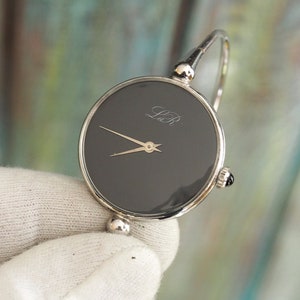 LaR - Vintage German mechanical wind up women&#39;s bangle Watch