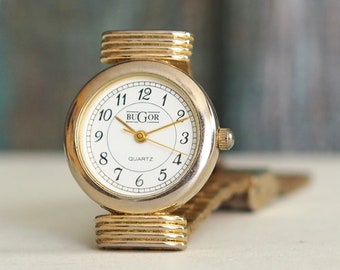 1990's quartz women's watch BuGor,  vintage  women's watch