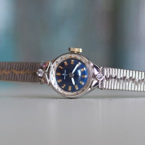 BOCK und SCHUPP - Orologio da donna meccanico tedesco a carica manuale - Orologio da donna meccanico tedesco vintage a carica manuale, in perfette condizioni, mai indossato