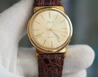 LACO Electronic Vintage German Electro mechanical Men s Watch 1970 s Rare Etsy