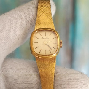 ZENTRA  German Women&#39;s Watch  1960&#39;s, gift for her,  vintage mechanical wind up watch