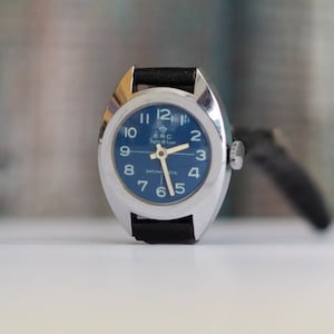 German Women&#39;s Watch E.R.C. 1970&#39;s, vintage mechanical wind up watch