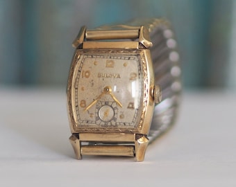 Bulova Watch Co, cal.10C, EE.UU. ref2552486- Reloj mecánico Art Deco de cuerda para hombre