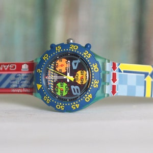 Swatch Midi Aqua Chrono GAME OVER SEL101  Swiss made   Watch Swatch   ,  mint condition, unworn