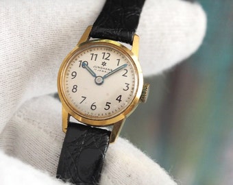 JUNGHANS - vintage German women's watch - 1960's, vintage mechanical wind up watch