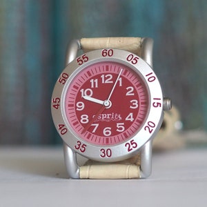 1990&#39;s quartz Watch ESPRIT, vintage quartz woman&#39;s watch ESPRIT