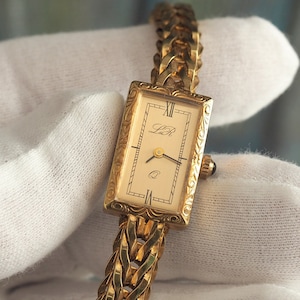 LaR vintage Swiss made bracelet quartz women's watch, mint condition, unworn image 1