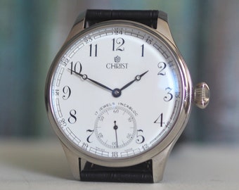 CHRIST cal.6498 Eta Unitas Orologio da tasca MOERIS convertito orologio da tasca a polso orologio da polso CHRIST orologio da matrimonio