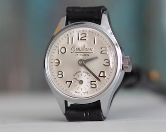 OMIKRON - Vintage Swiss made women&#39;s watch Omikron 1970&#39;s , mint condition, unworn, mechanical swiss made women&#39;s watch OMIKRON