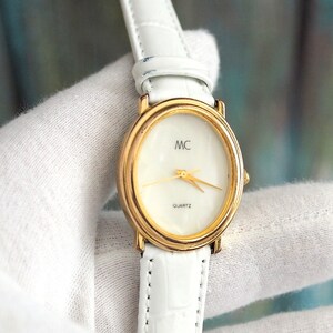 MC - German quartz Women&#39;s Watch MC, mother of pearl dial  , vintage German womens watch