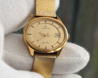 CERTINA - Reloj de mujer de cuarzo fabricado en Suiza