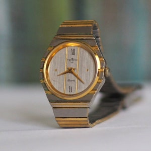 TEMPIC - Duits quartz dameshorloge uit de jaren 80, vintage quartz dameshorloge, nieuwstaat, ongedragen