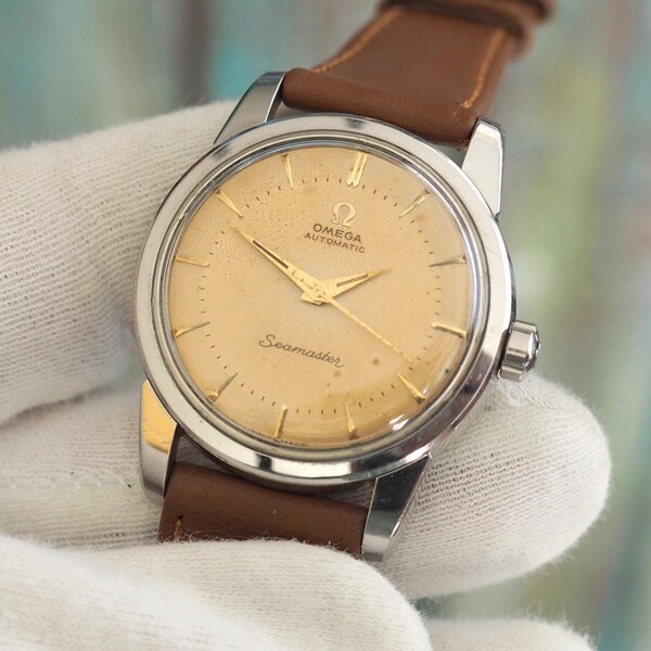 OMEGA Seamaster - Reloj mecánico de cuerda para hombre, fabricado en Suiza, calibre 501, de acero inoxidable, años 60, OMEGA Seamaster, ref. 2848/8-150