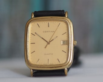 CERTINA Swiss made Watch Certina  cal. ETA 955.412 Vintage quartz watch