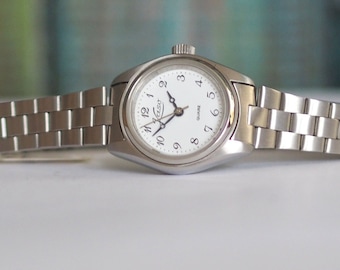 KASO - niemiecki kwarcowy zegarek damski z lat 80., zabytkowy kwarcowy zegarek damski, stan idealny, nienoszony