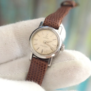 Omega Ladymatic   -  Tiny Swiss made mechanical self winding  women&#39;s  watch OMEGA , ref.1000- 3SC, cal.455, stainless steel case
