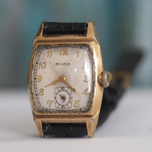Bulova Watch Co, cal.10BM, U.S.A  ref. 1627451  Art Deco mechanical wind up  men&#39;s watch