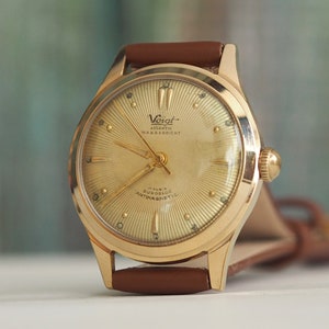 Voigt Atlantic 1950er mechanische Herrenuhr, vintage deutsche