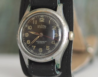 1950's Vintage Swiss DELBANA Wrist Watch 17 J. - Etsy