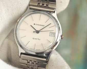 Junghans - Reloj de cuarzo alemán para hombre ref. 41/1501
